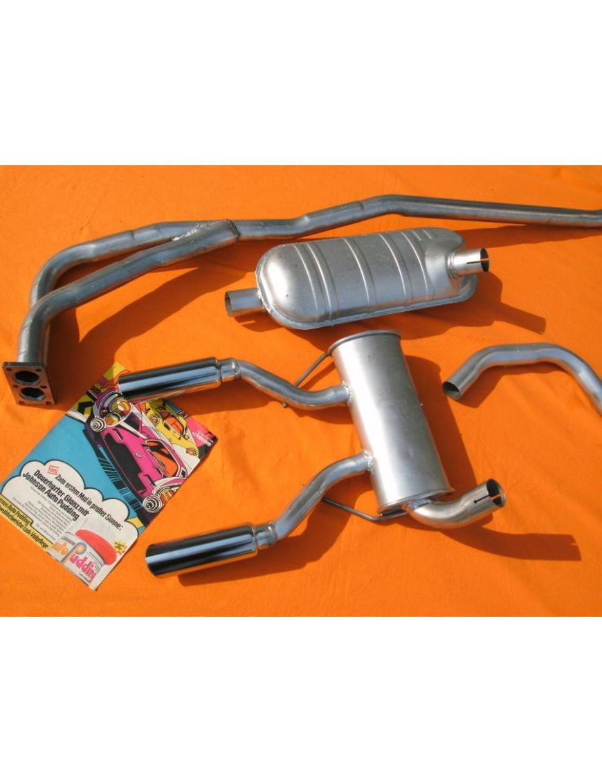 Opel GT 1900 Exhaust System