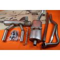 Stainless Steel Exhaust, Classic, Typ A s. Flange