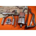 Stainless Steel Exhaust, Komet 6,  Typ A , Big