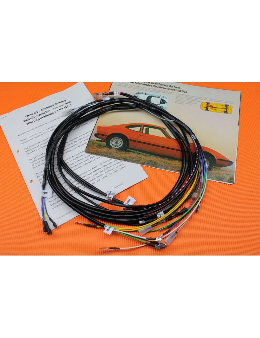 Wiper.- and Heater Wiring Harness GT/J