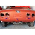 Opel GT Rear Panel cable grommets