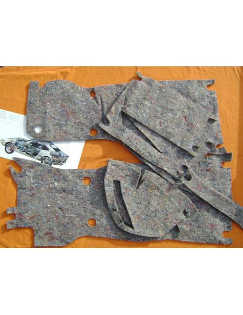 Opel GT Noise dampening Mats Set