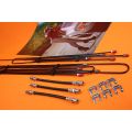 Opel GT Brake Line Tubing Set incl. Hoses