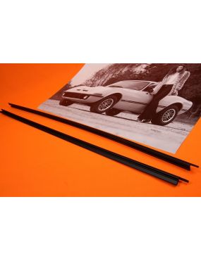 Opel GT/J Türschachtleiste, matt schwarz