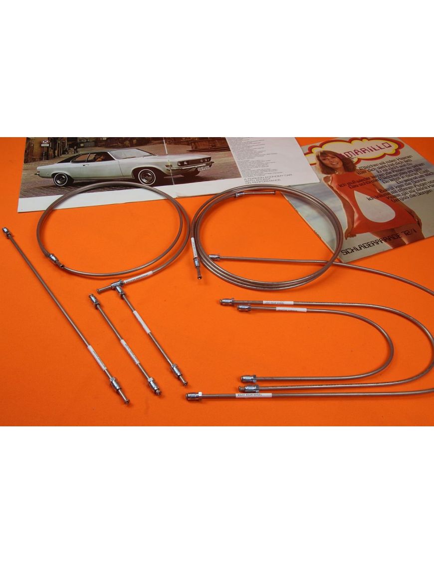 Complete Brake Line Set Kadett C Limo / Coupe Profi-Quality