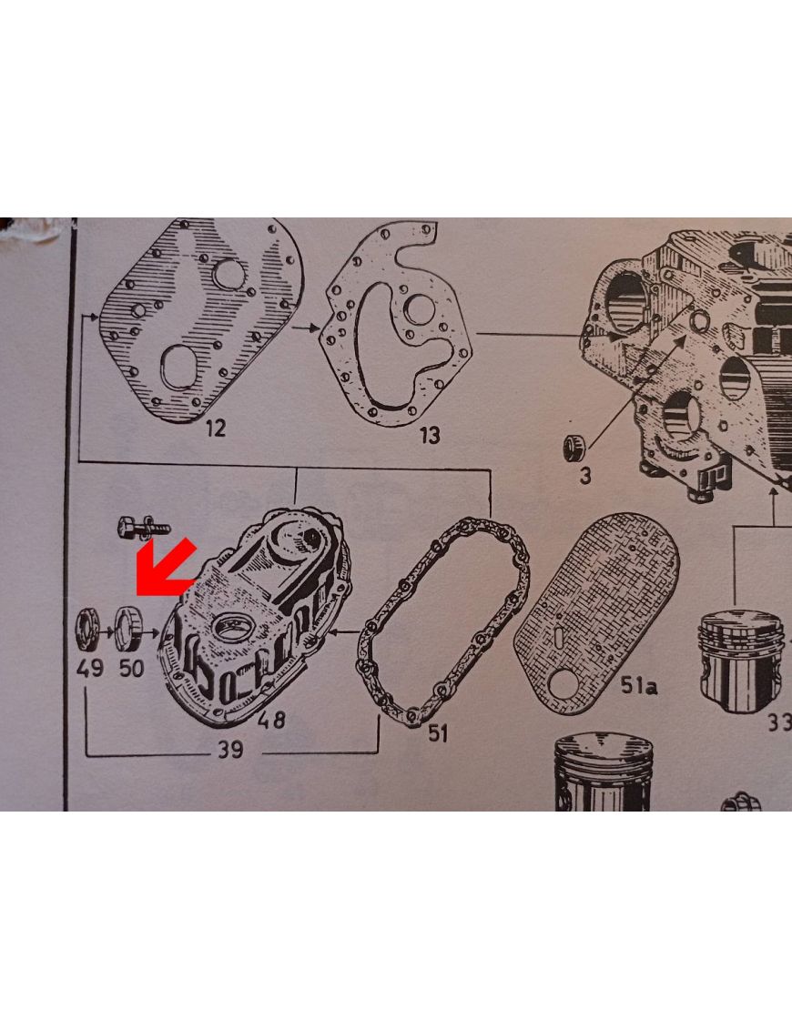 high Performance front Oil Seal 1100 to 1200 Engines