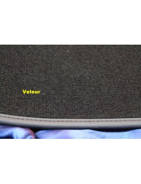 Carpet Set Opel GT,  Velours, black