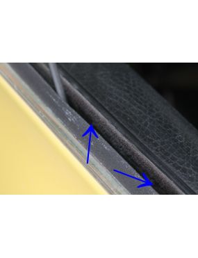 Clips Opel GT Door Felt Rubber, 20pcs Set