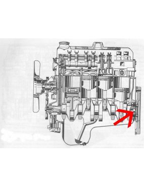 Premium Rear Engine Oil Seal, 1.6 - 2.4  Engines