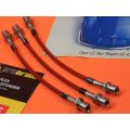 Opel GT / Kadett B Stahlflex Bremsschläuche 3er Set