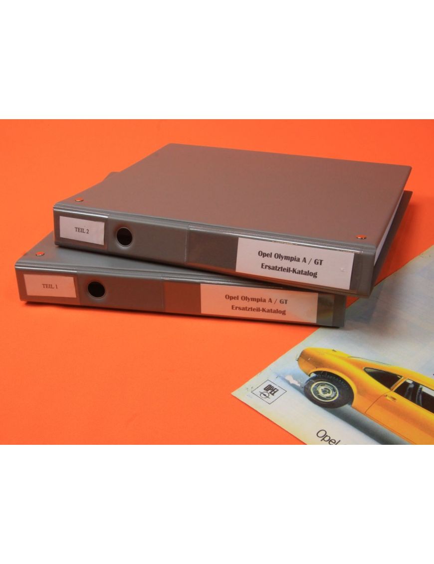 Opel GT / Oly. A Parts Catalog