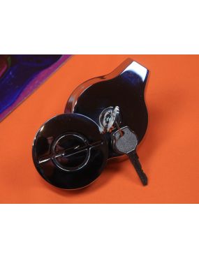 Tankdeckel Opel GT AL  Voll-Chrom  abschließbar