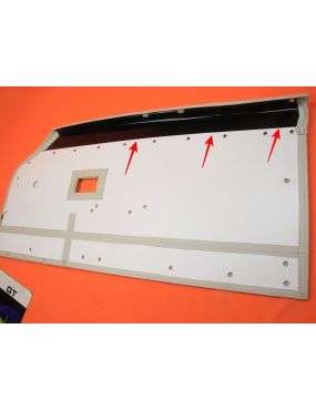 Door panel tops NEW, set - 2 pcs.