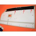 Door panel tops NEW, set - 2 pcs.