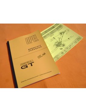 Opel GT work shop manual
