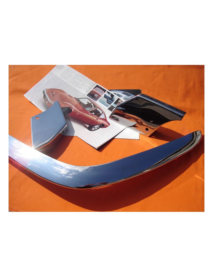 Opel GT Chrome Bumperset, complete