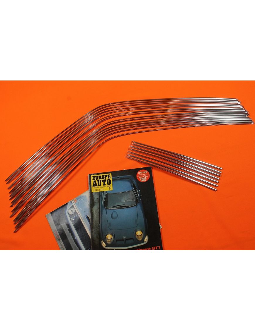 Door Chrome Trim, Bow and Vertical