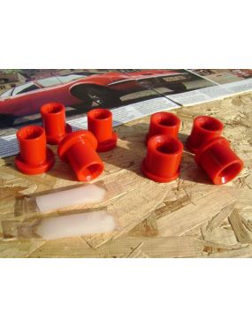 PU Control Arm Bushings 71 - 73, red