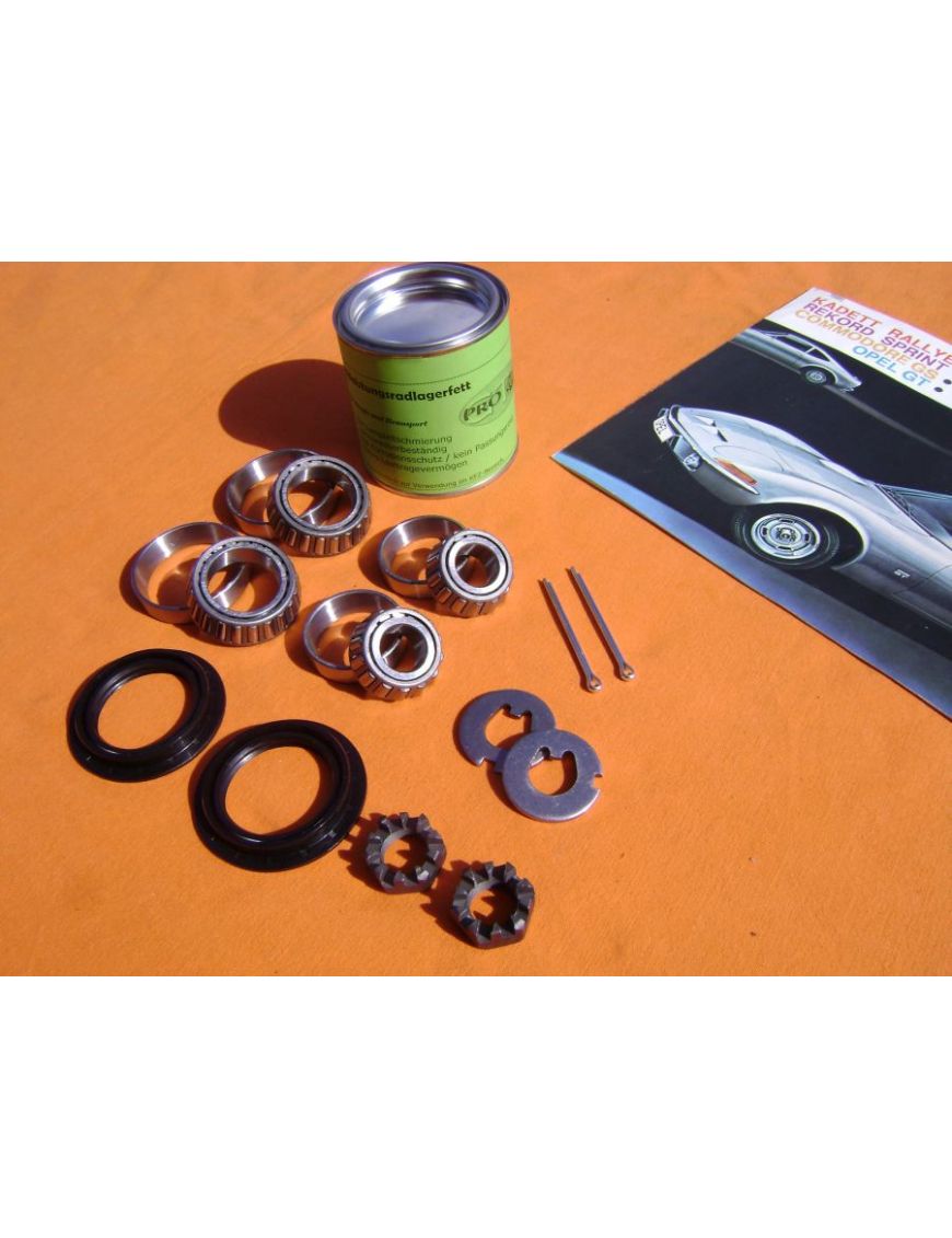 Front Axle Wheel Bearing Complette Set Opel GT / Kadett B