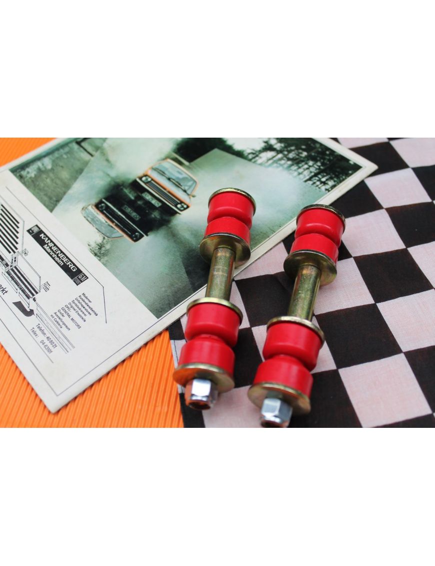 Sport Kit Sway Bar to Contr. Arm, Kadett Red SHORT